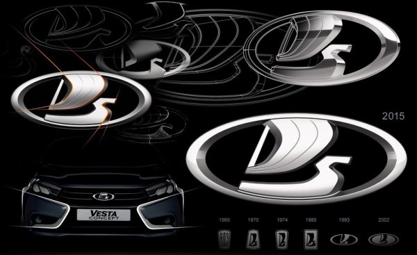 Эмблема Лада Веста кросс