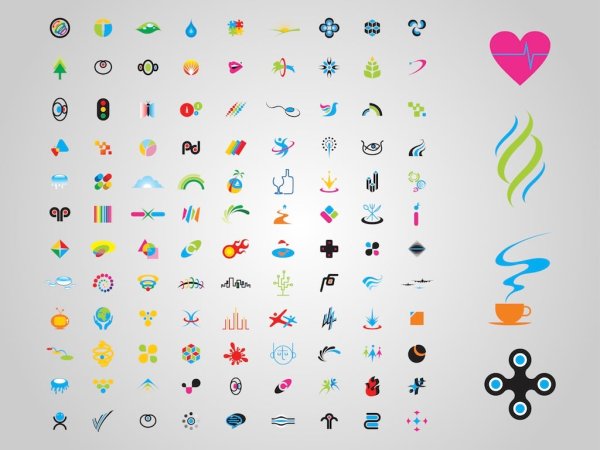 Готовые бесплатные логотипы