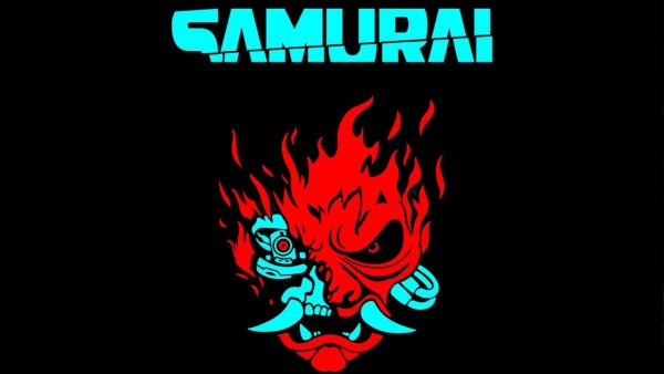 Логотип Samurai Cyberpunk 2077