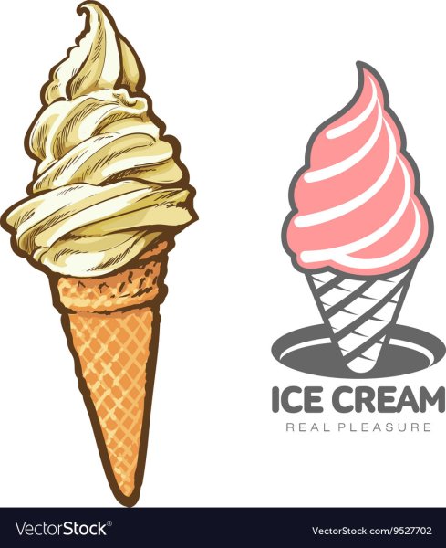 Мороженое айс Крим эмблема