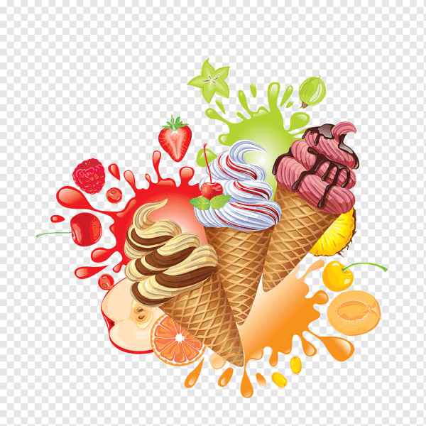 Мороженое вектор