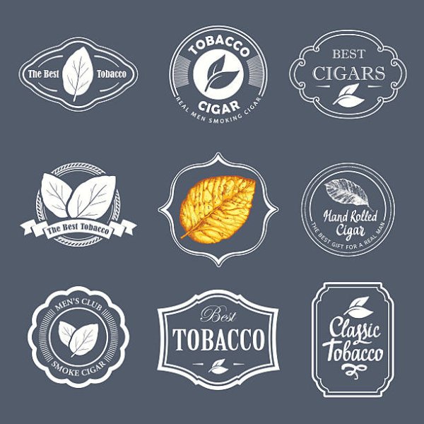 Tobacco logo вектор