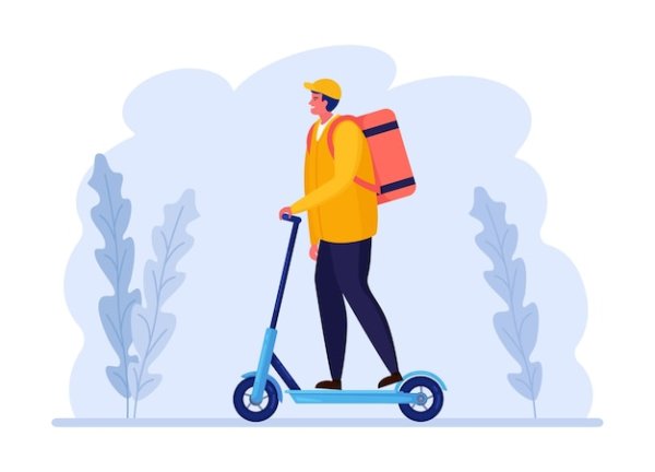 Лого самокат доставка белый