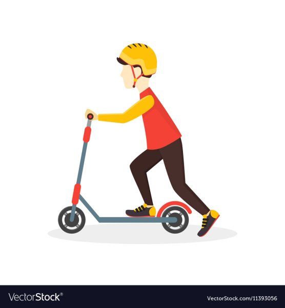 Самокат силуэт