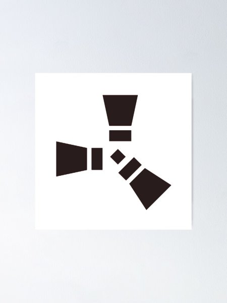 Rust логотип на прозрачном фоне