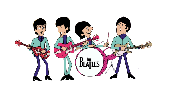 Битлз мультяшные
