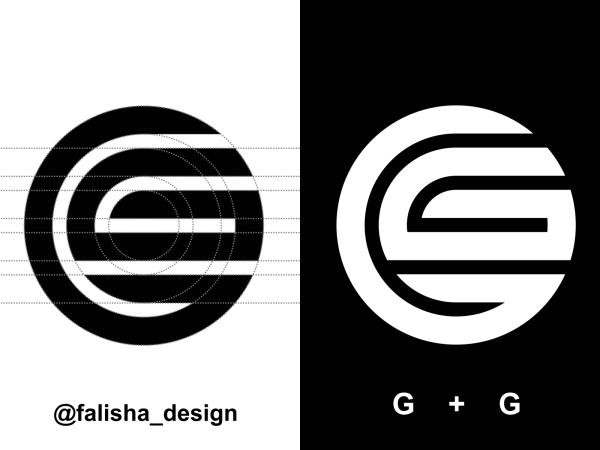 Буквы gg бренд