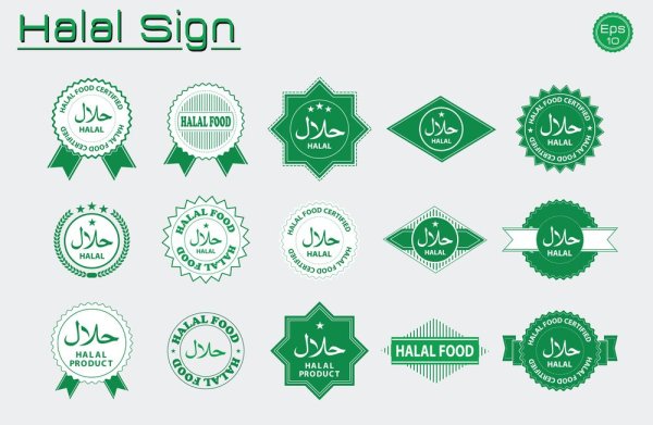 Халяль этикетка лого