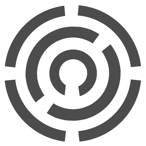 Лабиринт круглый логотип