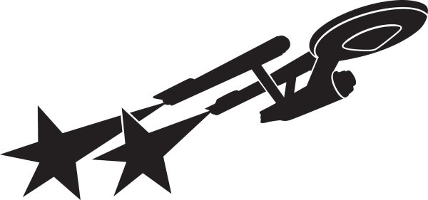 Силуэт космического корабля