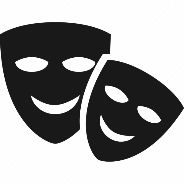 Маска Театральная пиктограмма