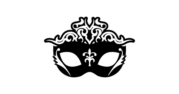 Маска с логотипом