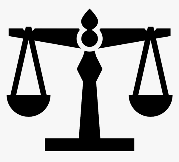 Весы на прозрачном фоне