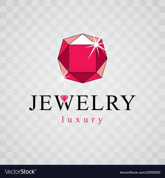 Рубин эмблема вектор