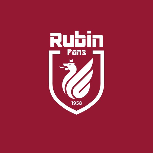 Эмблема футбольного клуба Рубин