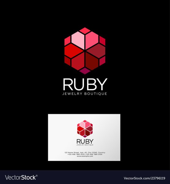 Рубиновый логотип