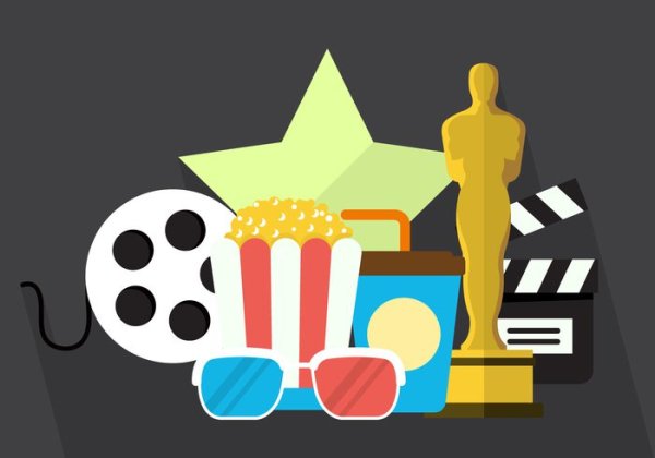 Кинотеатр Векторная иллюстрация