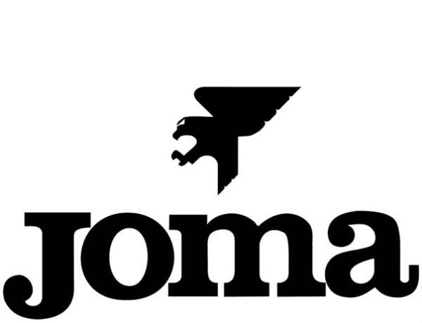 Логотип Joma на белом фоне