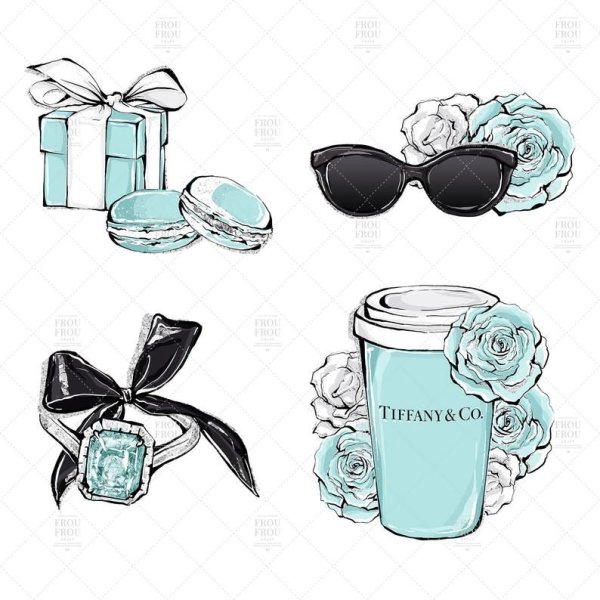 Тиффани иллюстрации