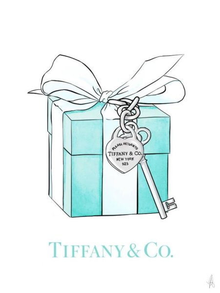 Тиффани надпись