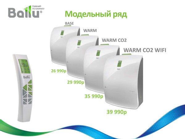 Логотип Баллу кондиционер