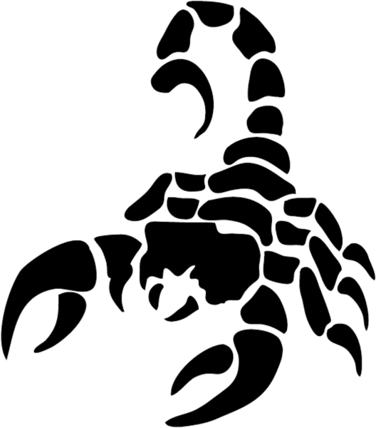 Скорпион силуэт