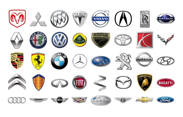 Эмблемы автомобилей