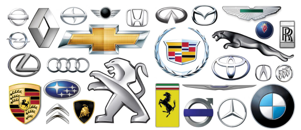 Автомобильные значки