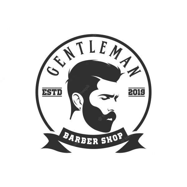 Логотипы барбершопов