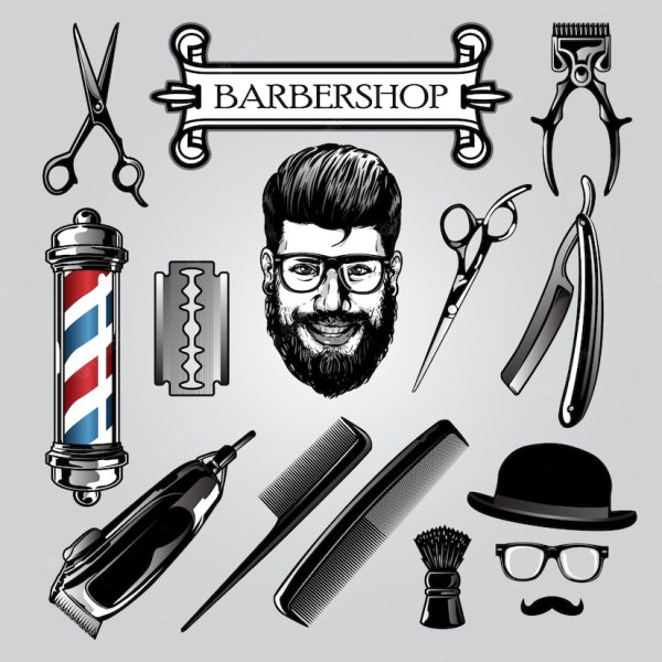 Иллюстрации для баберб шопа