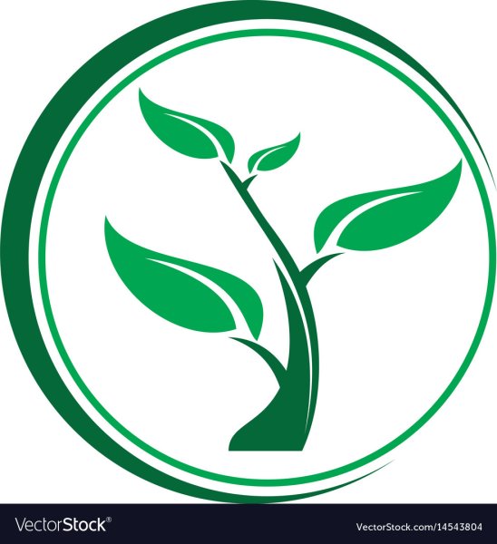 Логотипы с растительностью