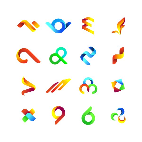 Абстрактный человек логотип