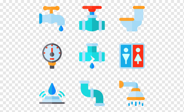 Значок сантехника