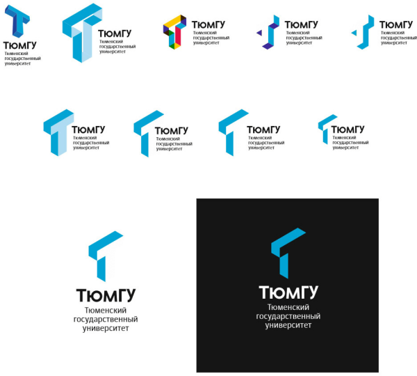 Логотип ТГУ Тюмень