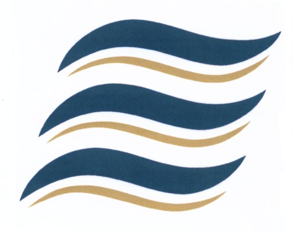 Бренд с логотипом волны