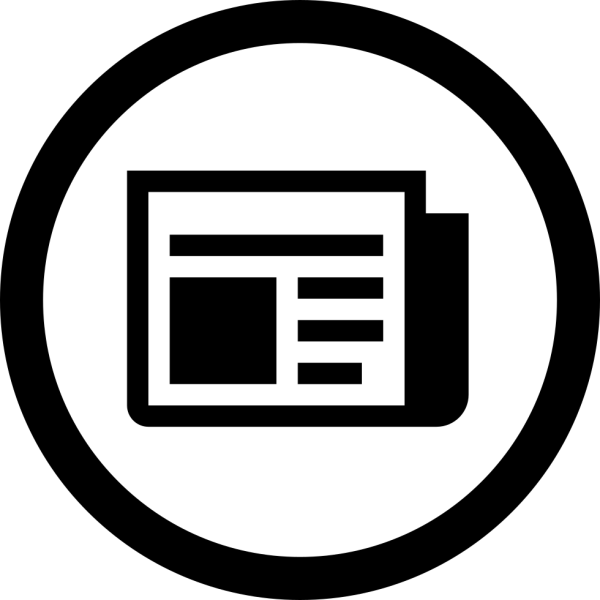 Новости значок