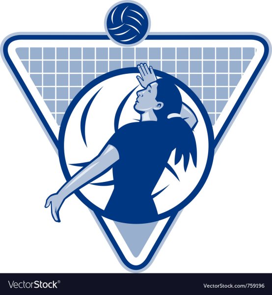 Женский волейбол логотип