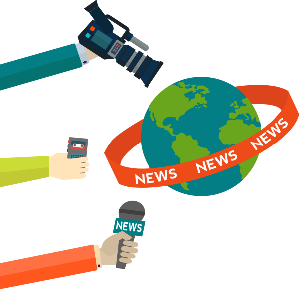 СМИ на прозрачном фоне