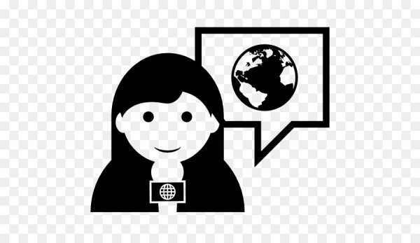 Пиктограмма журналист