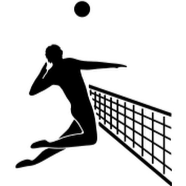 Волейбол сетка силуэт