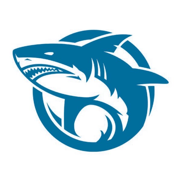 Акула векторное изображение