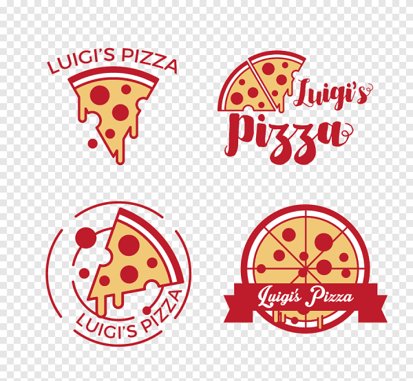 Логотипы пиццерий американских