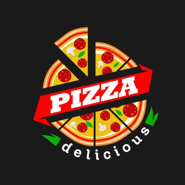 Логотип пиццерии pizza