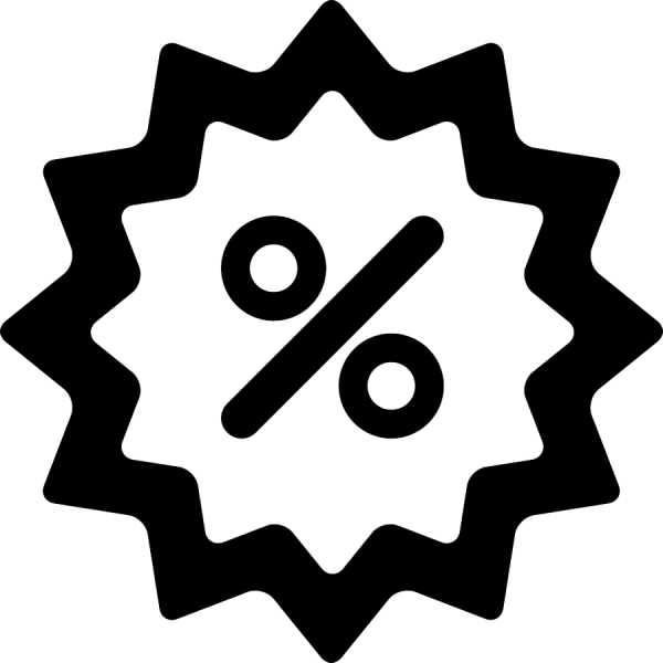 Скидка иконка