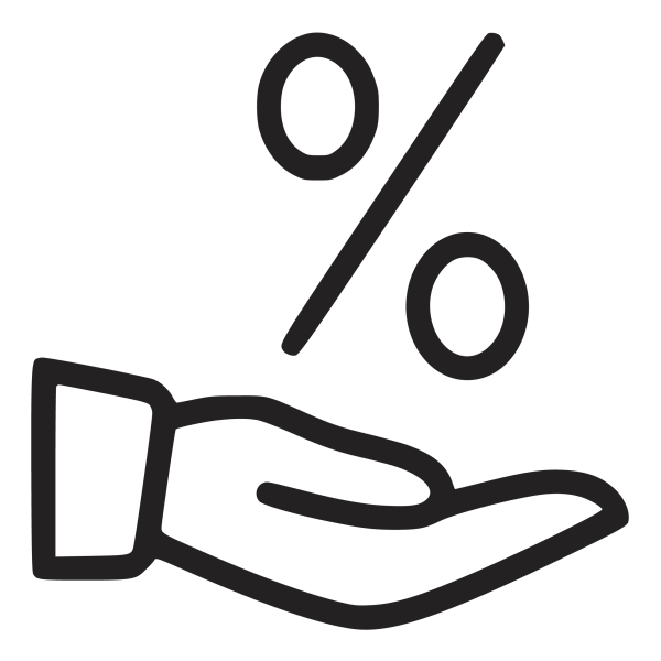 Иконка акции и скидки