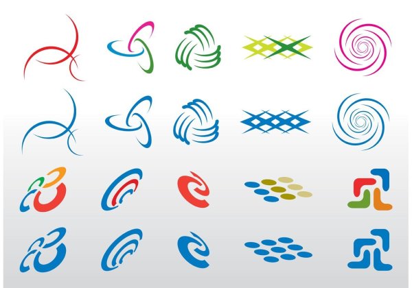 Графические элементы для логотипа