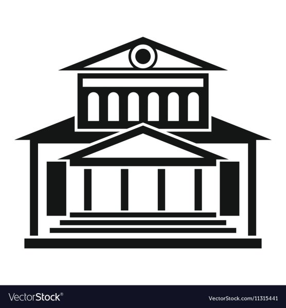 Силуэт здания театра