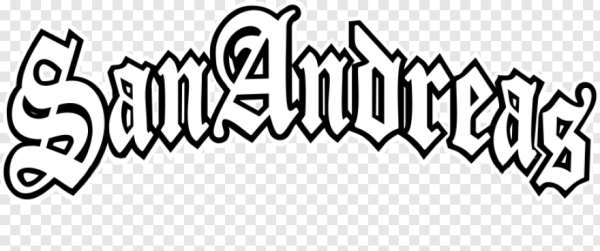 Надпись ГТА Сан андреас