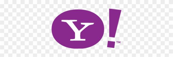 Yahoo логотип без фона