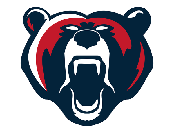 Белый медведь вектор